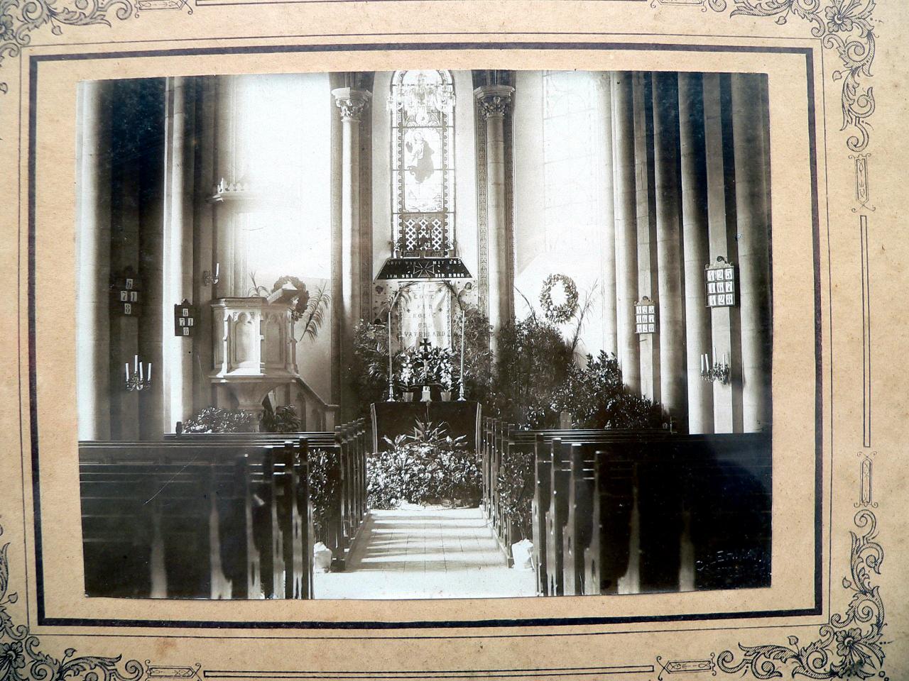 église protestante période 1914-1918